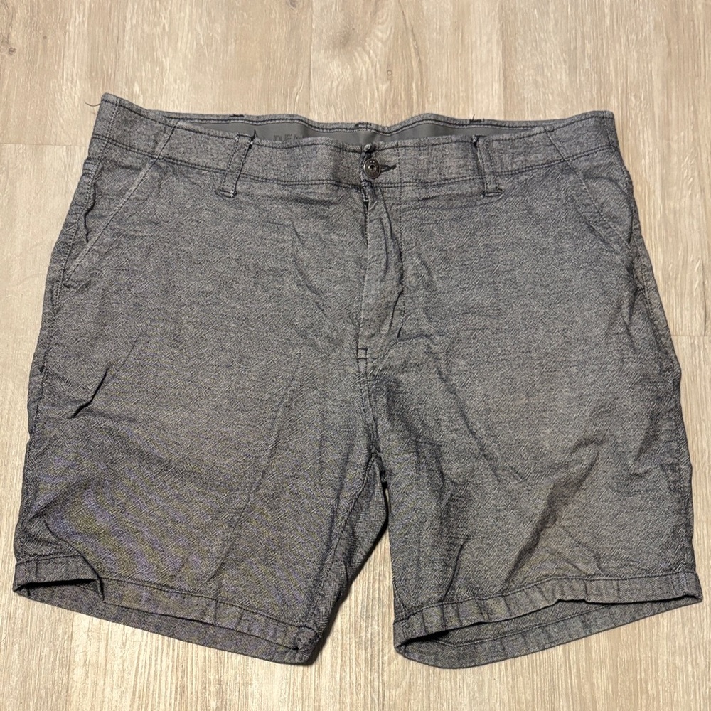 Denver Hayes Charcoal Flat Front Shorts